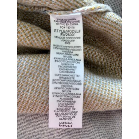 SPLENDID Ziggy Star white pink blue purple knit long sleeve pullover sweater - Picture 9 of 9